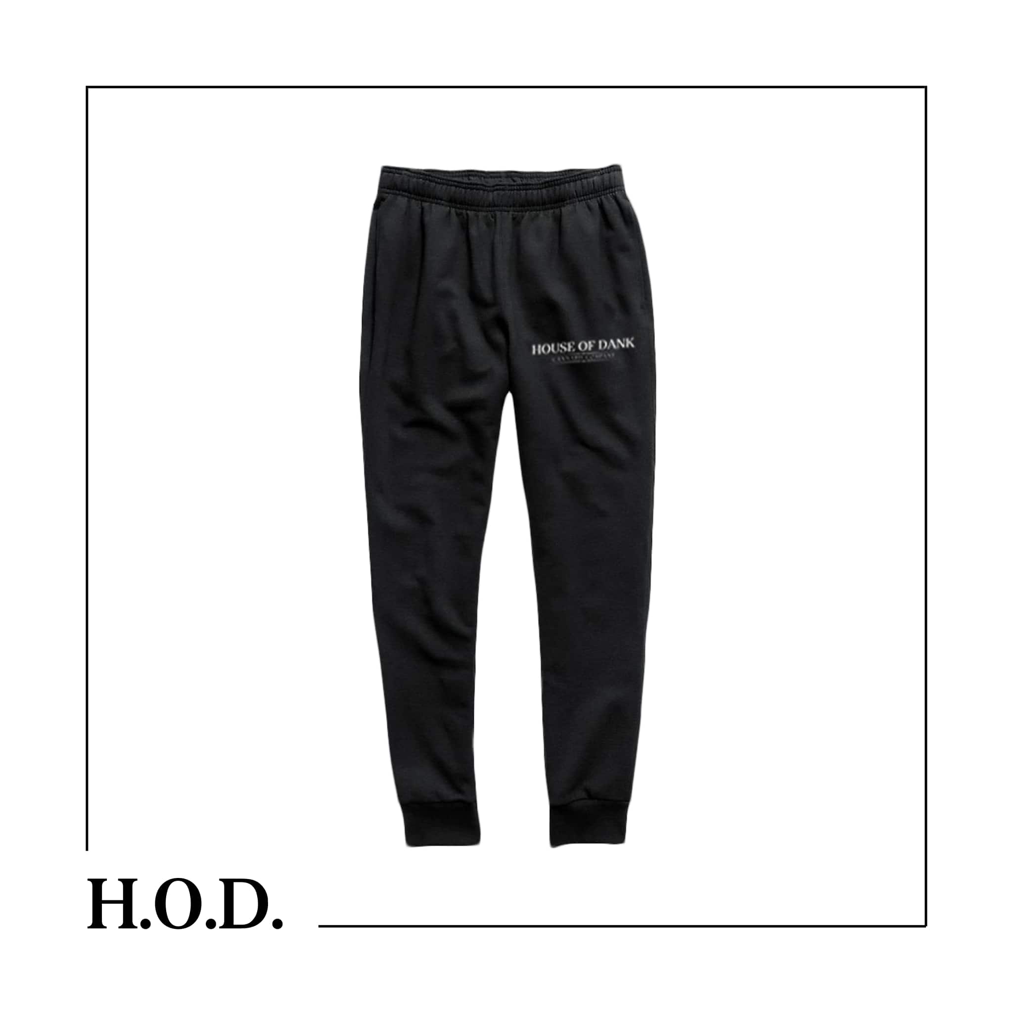 H.O.D. OG Black Joggers 4XL
