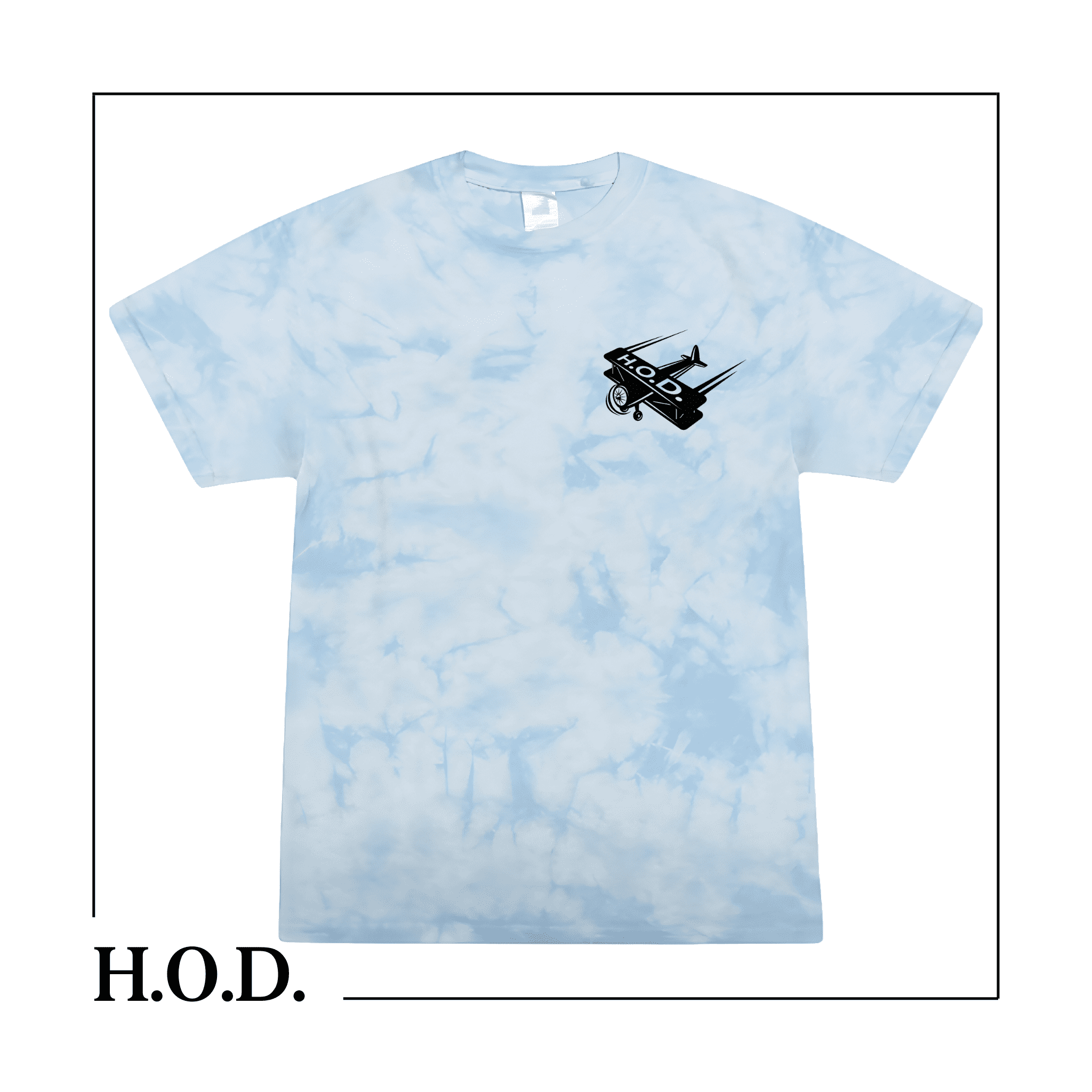 H.O.D. x A.B.E. Tie-Dye High in the Sky Short Sleeve Tee