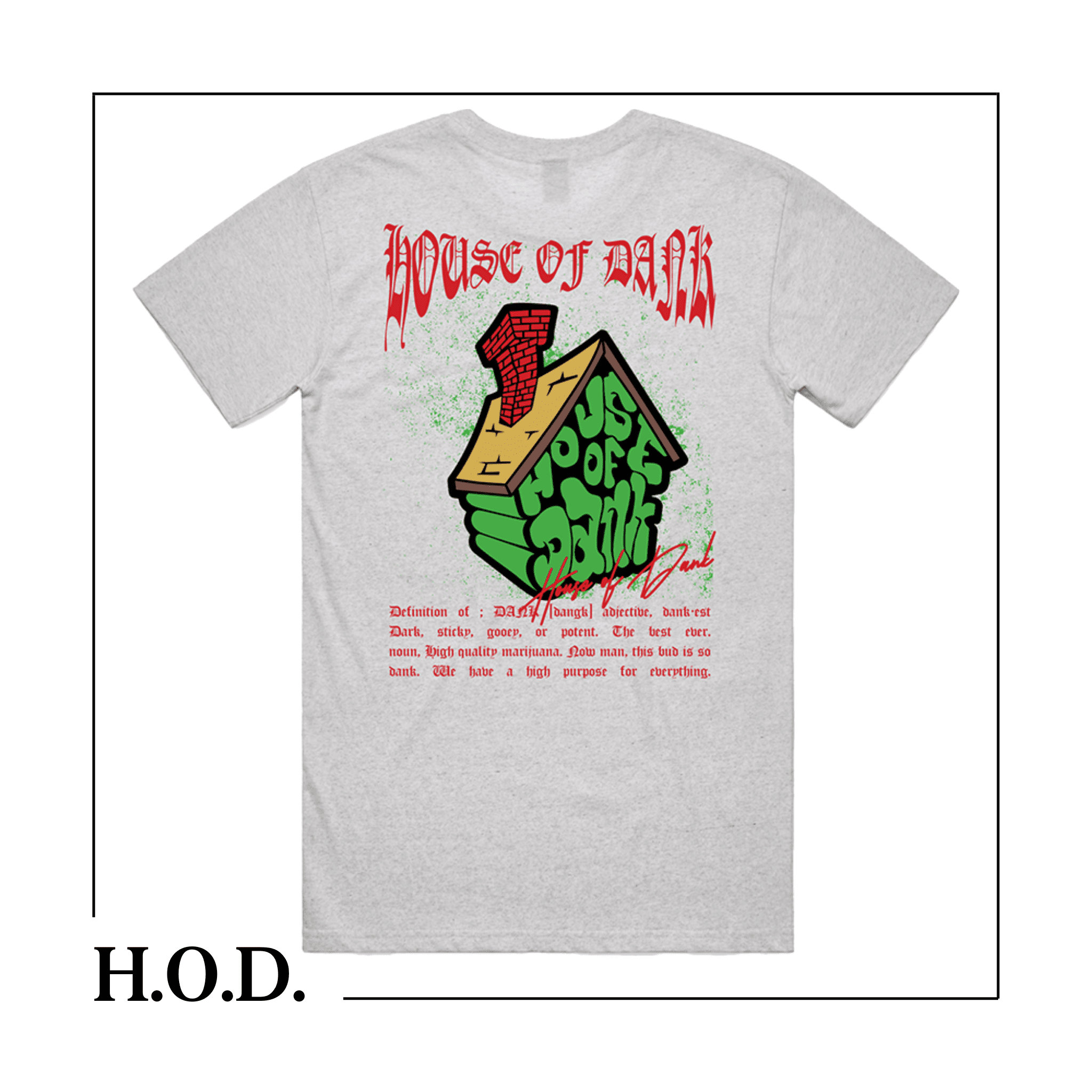H.O.D. Detroit OG House Code Short Sleeve Tee