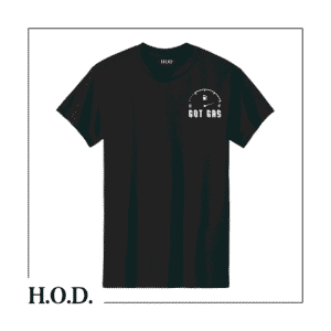 H.O.D. Gas Station Black Short Sleeve Tee