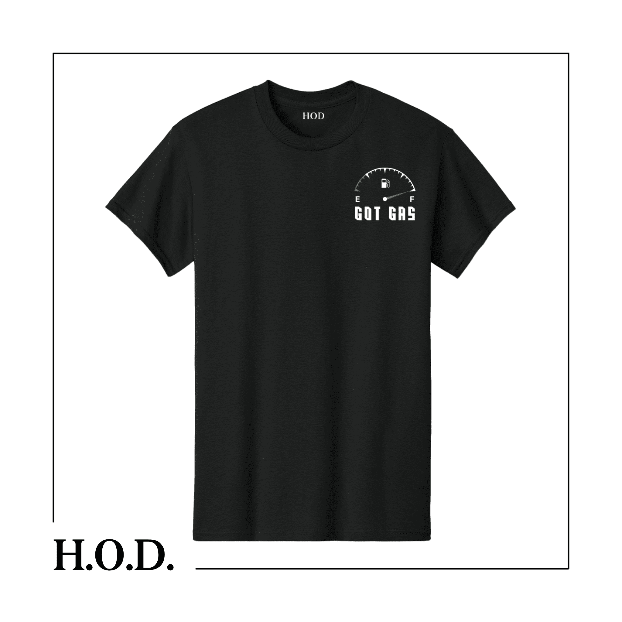 H.O.D. Gas Station Black Short Sleeve Tee
