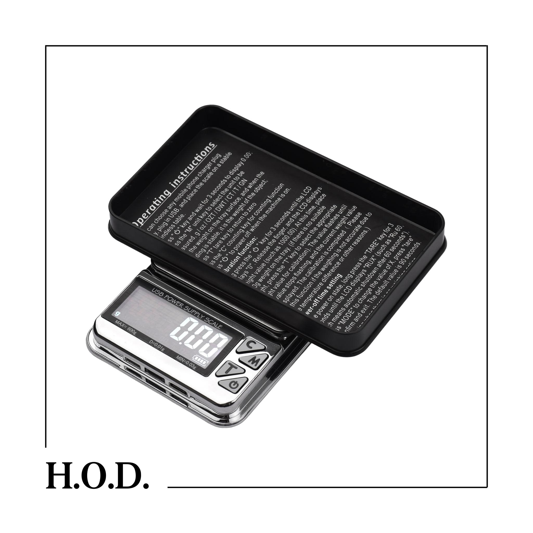 H.O.D. OG Black Mini Scale with USB