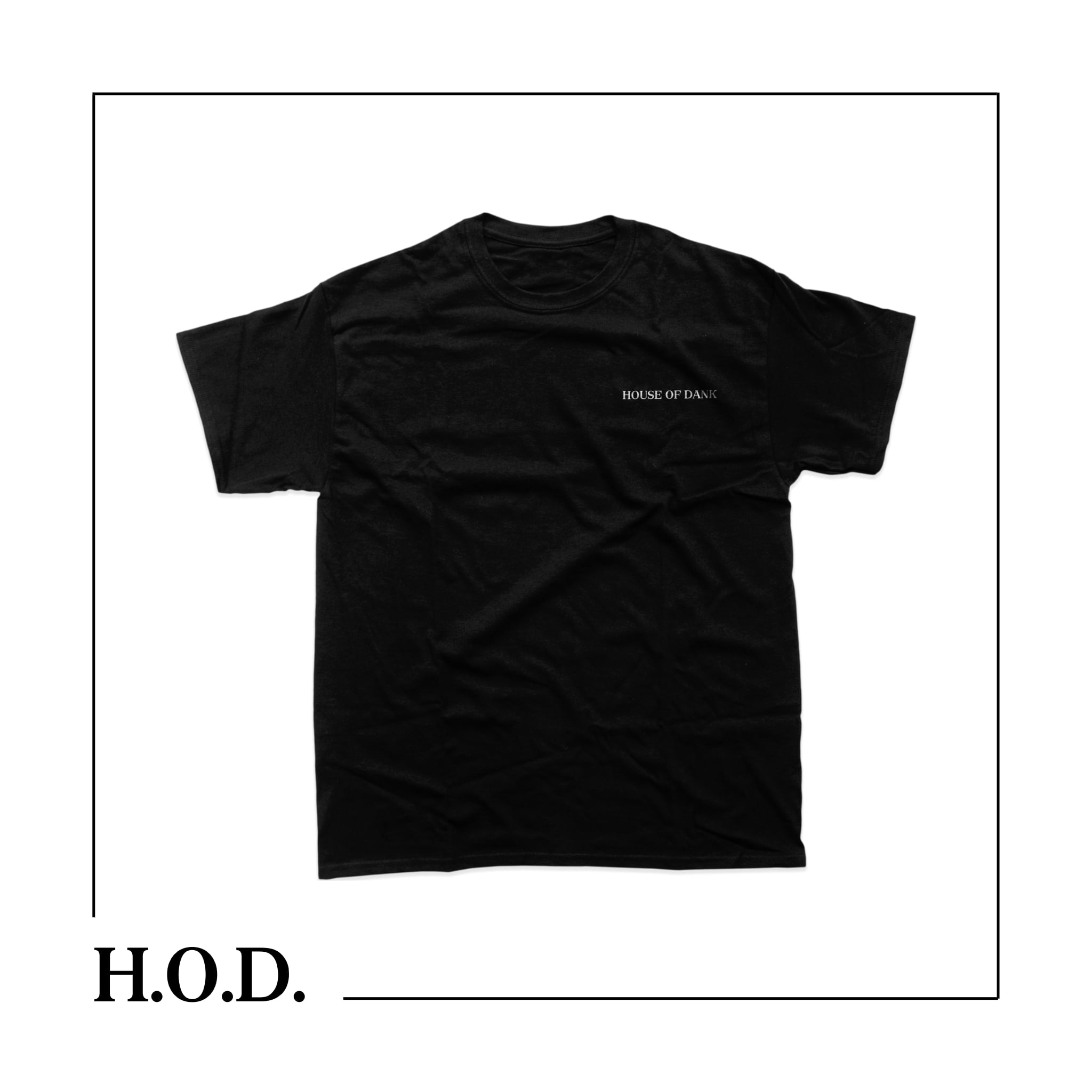 H.O.D. OG x Comfort Black Left Short Sleeve Tee