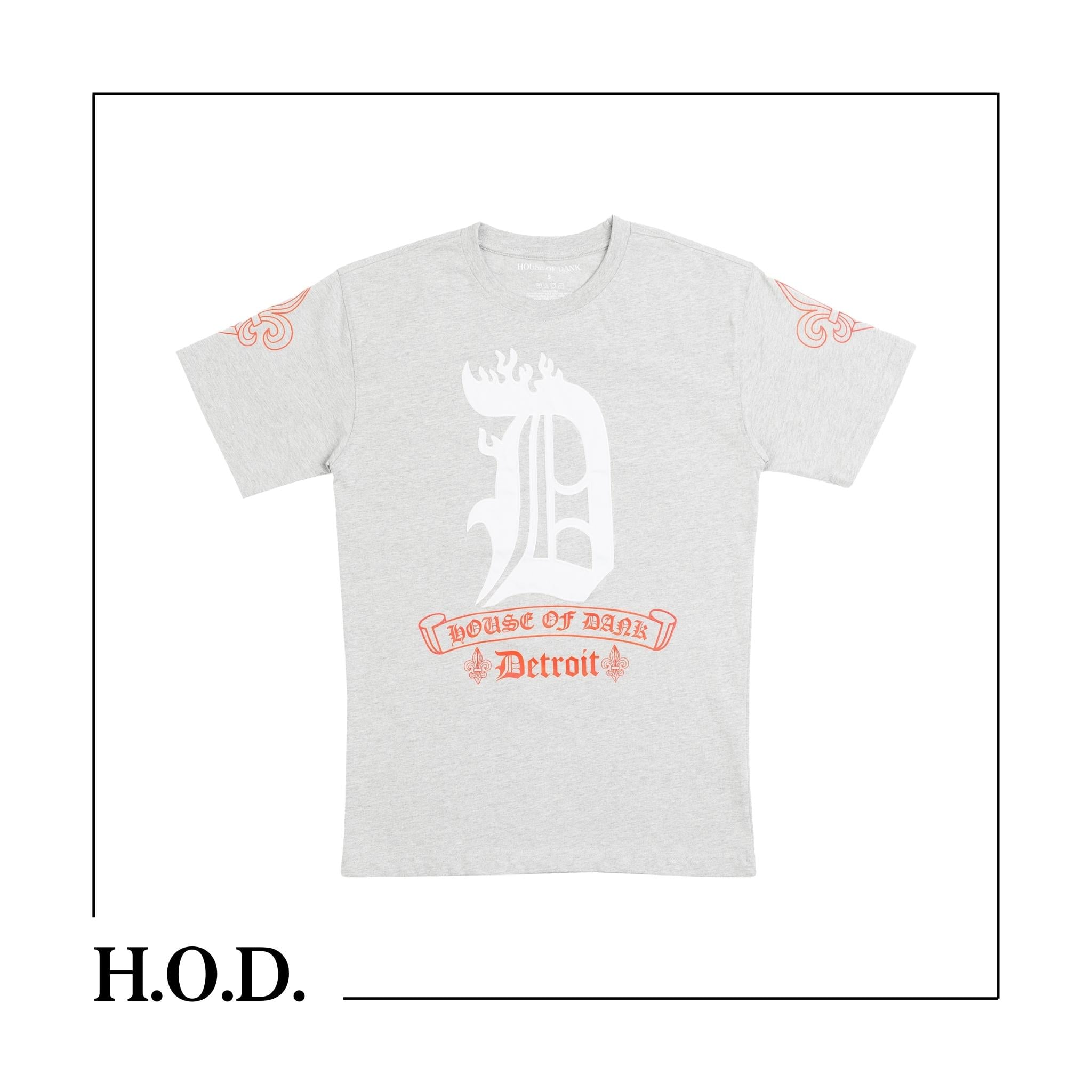 H.O.D. x Tie High Gray Fired Up Tee