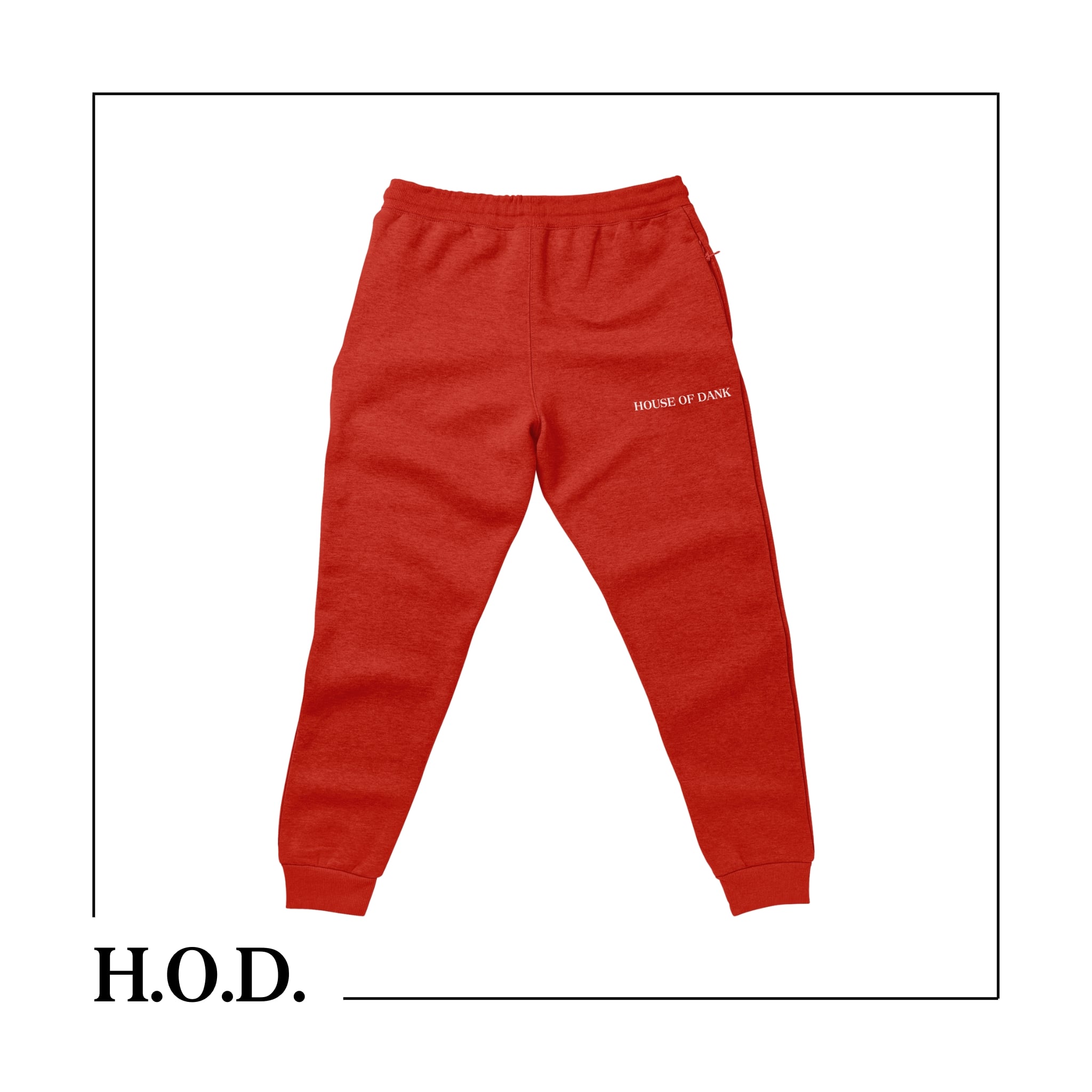 H.O.D. OG x Comfort Red Joggers
