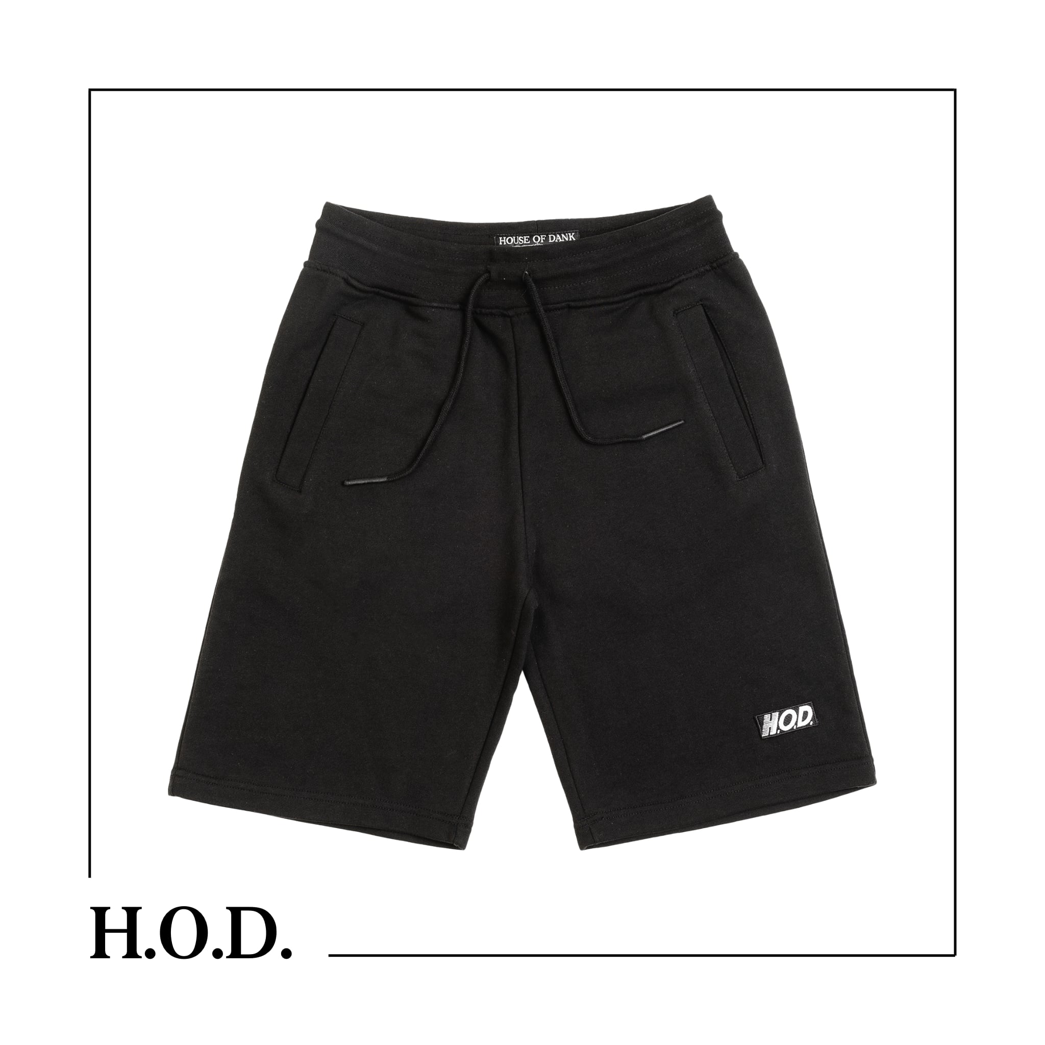 H.O.D. x Core Black Shorts