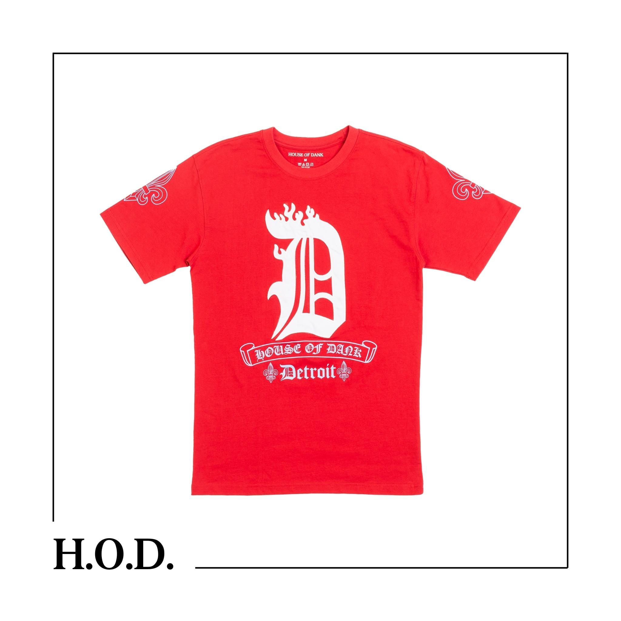 H.O.D. x Tie High Red Fired Up Tee